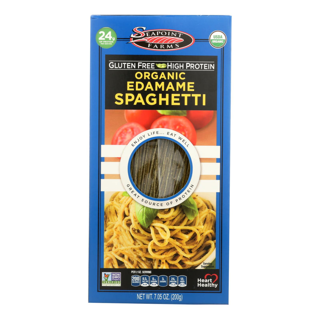 Seapoint Farms Edamame Spaghetti - Case Of 12 - 7.5 Oz. - Lakehouse Foods