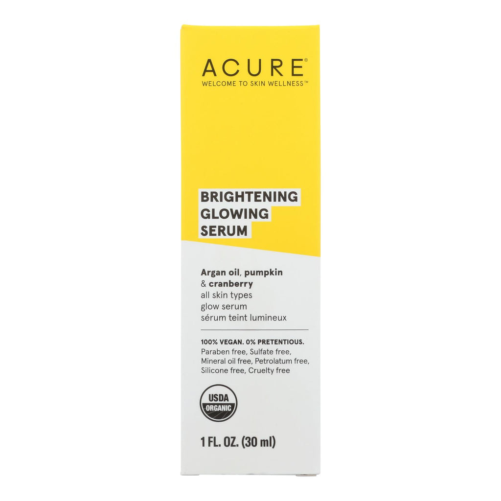 Acure - Serum - Firming Facial - 1 Fl Oz - Lakehouse Foods