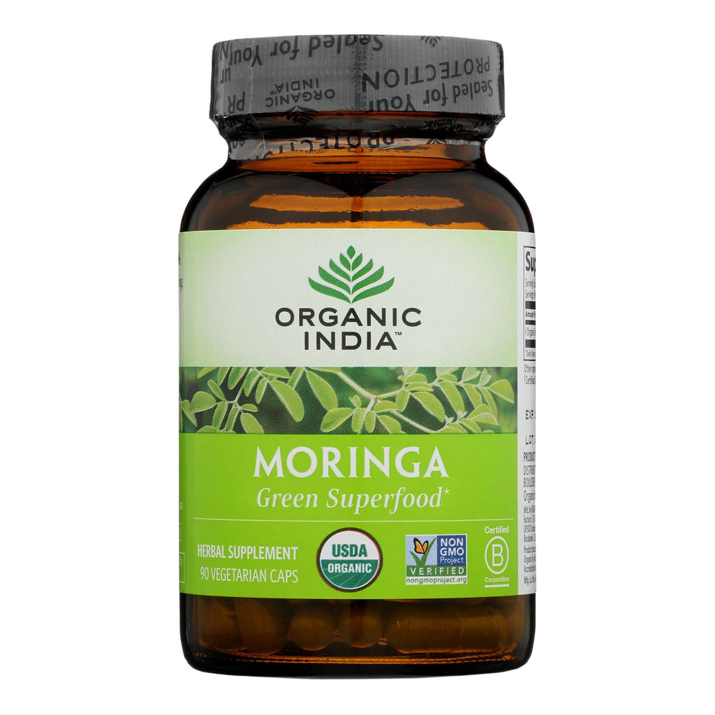 Organic India Moringa - 90 Vcap - Lakehouse Foods