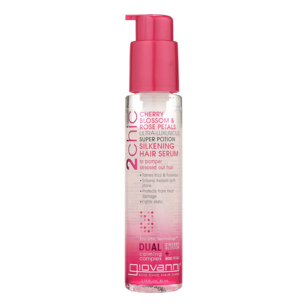 Giovanni Hair Care Products 2chic - Hair Serum - Cherry Blossom - 2.75 Fl Oz - Lakehouse Foods