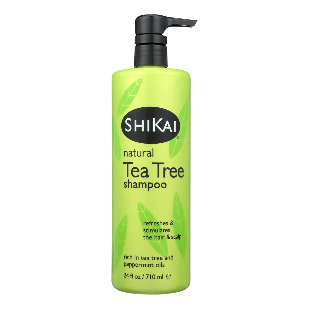 Shikai Products Shampoo - Tea Tree - 24 Fl Oz - Lakehouse Foods