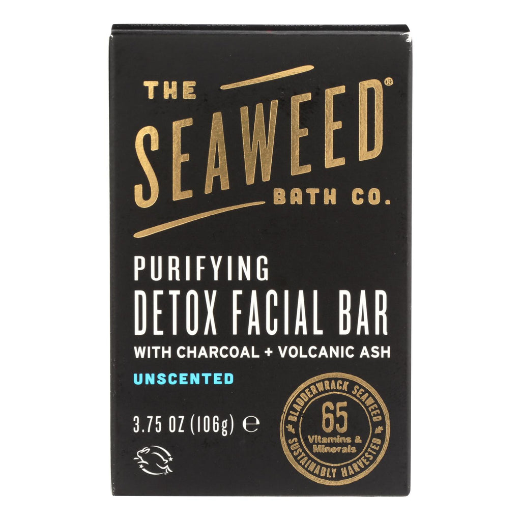 The Seaweed Bath Co Soap - Bar - Detox - Facial - 3.75 Oz - Lakehouse Foods