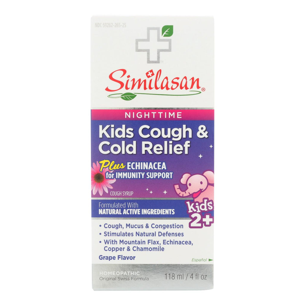 Similasan Kid's Cold Syrup - Fever Relief - 4 Fl Oz - Lakehouse Foods