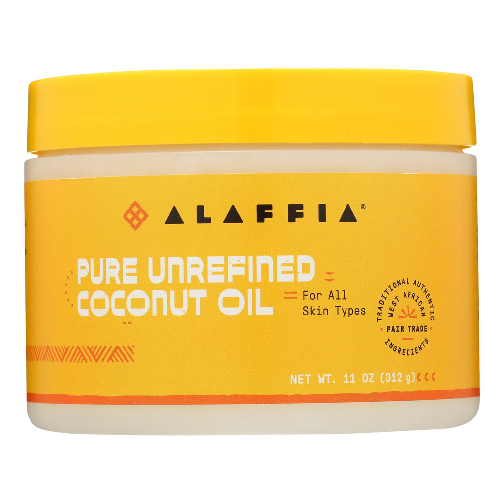 Alaffia - Everyday Coconut Oil - For Hair And Skin - 11 Fl Oz. - Lakehouse Foods