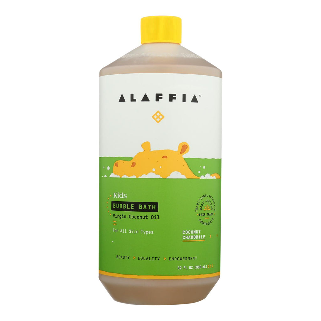 Alaffia - Everyday Bubble Bath - Coconut Chamomile - 32 Fl Oz. - Lakehouse Foods