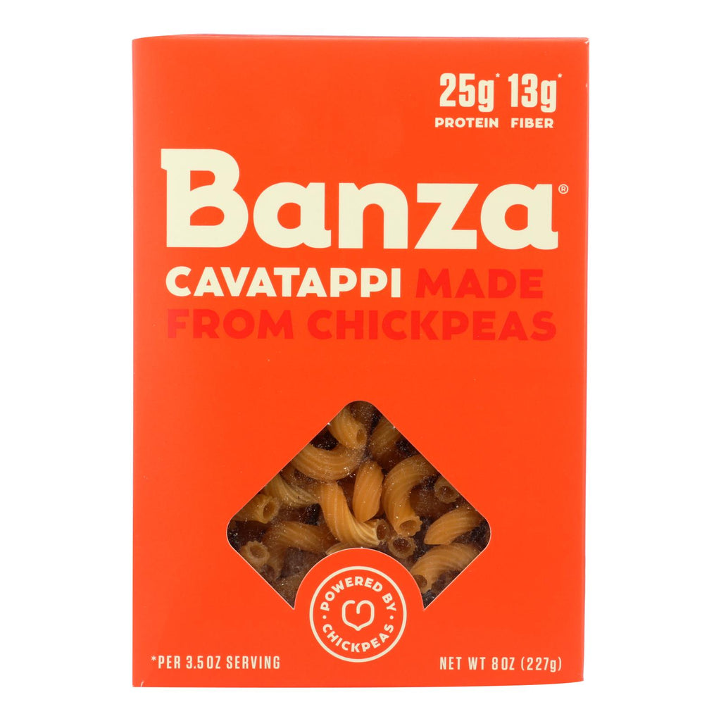 Banza - Chickpea Pasta - Cavatappi - Case Of 6 - 8 Oz. - Lakehouse Foods