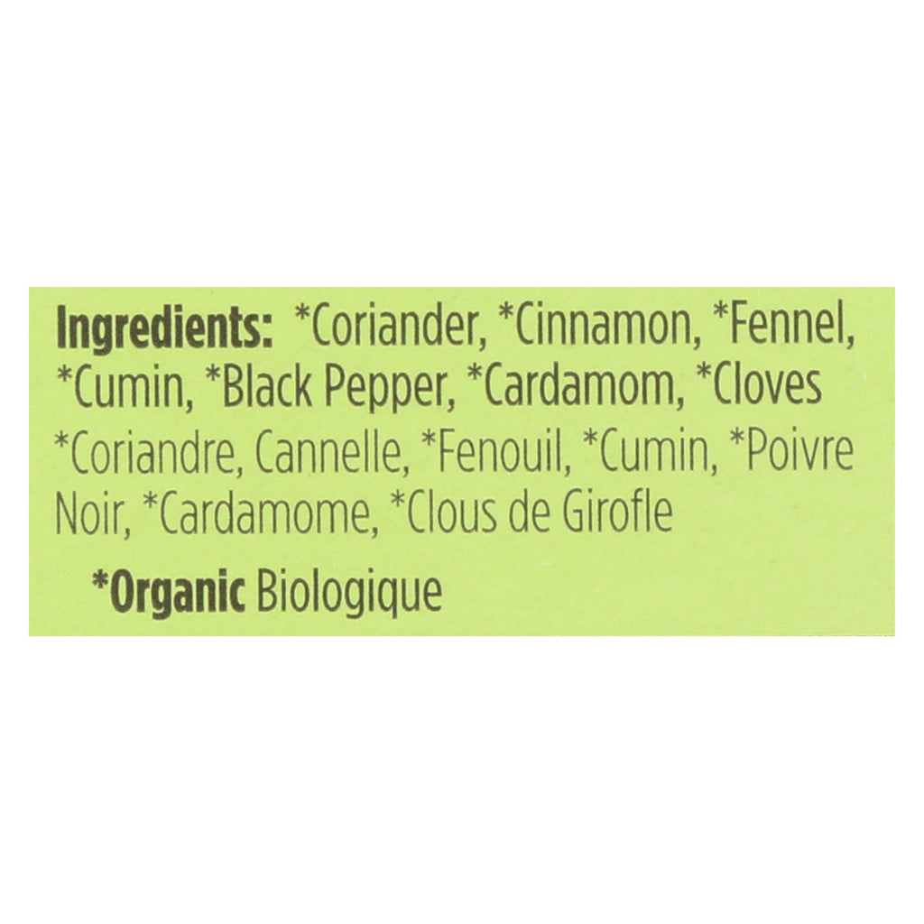 Spicely Organics - Organic Garam Masala Seasoning - Case Of 6 - 0.5 Oz. - Lakehouse Foods