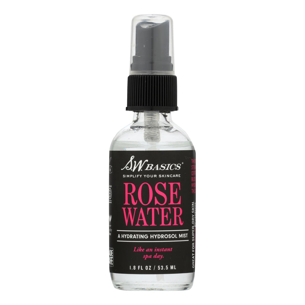 S.w. Basics - Rose Water - 1.8 Fl Oz. - Lakehouse Foods