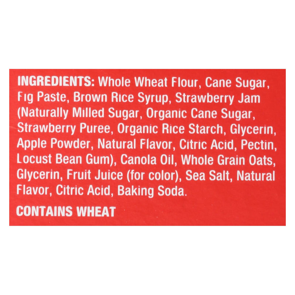 Nature's Bakery Stone Ground Whole Wheat Fig Bar - Strawberry - Case Of 6 - 2 Oz. - Lakehouse Foods