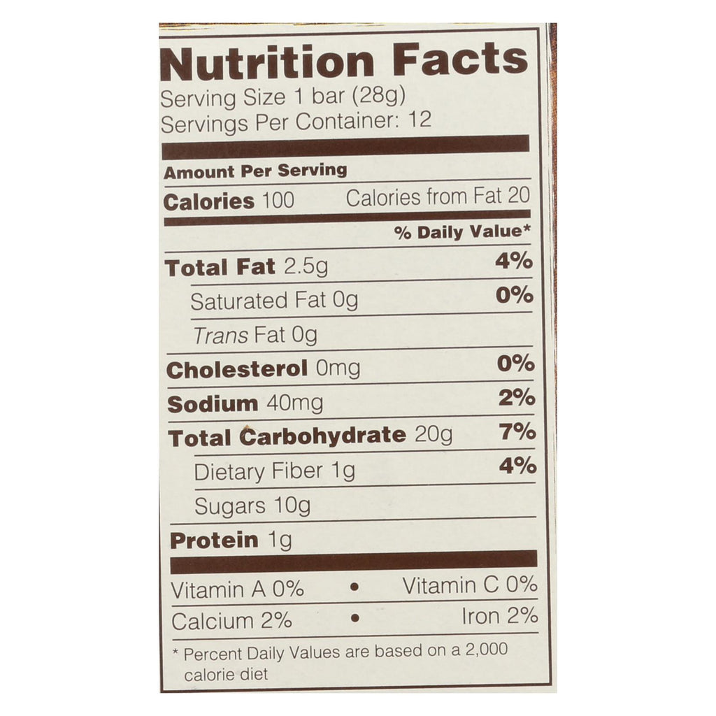 Nature's Bakery Gluten Free Fig Bar - Blueberry - Case Of 6 - 2 Oz. - Lakehouse Foods
