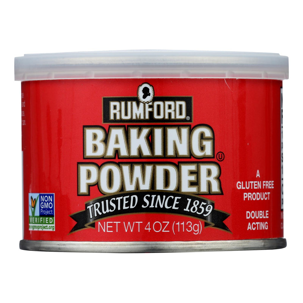 Rumford - Baking Powder - Aluminum-free - Case Of 24 - 4 Oz. - Lakehouse Foods