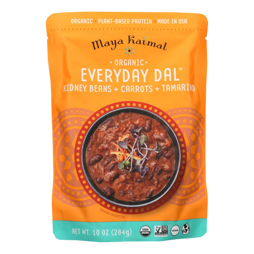 Maya Kaimal - Organic Everyday Dal - Kidney Bean Carrot Tamarind - Cs Of 6 -10 Oz - Lakehouse Foods