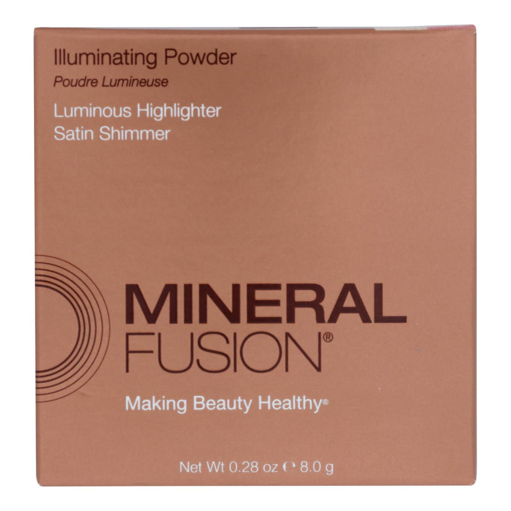 Mineral Fusion - Makeup Radiance Illuminating Powder - 0.29 Oz. - Lakehouse Foods