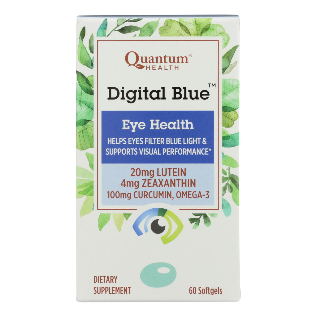 Quantum Research - Digital Blue - Eye Health - 60 Softgels - Lakehouse Foods