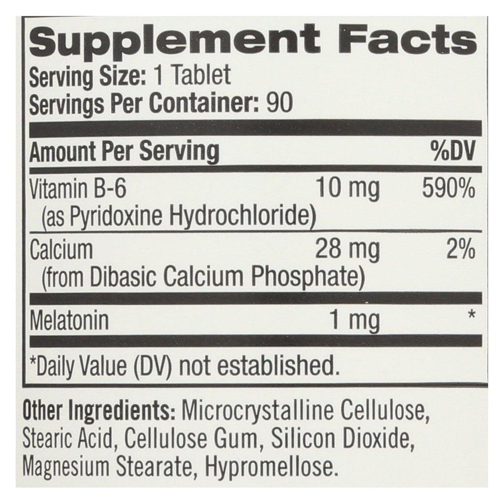 Natrol Melatonin - 1 Mg - 90 Tablets - Lakehouse Foods
