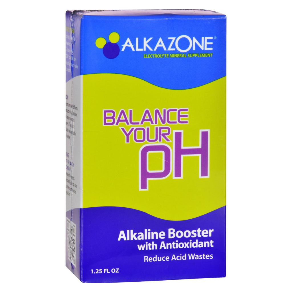 Alkazone Alkaline Booster Drops With Antioxidant - 1.2 Fl Oz - Lakehouse Foods