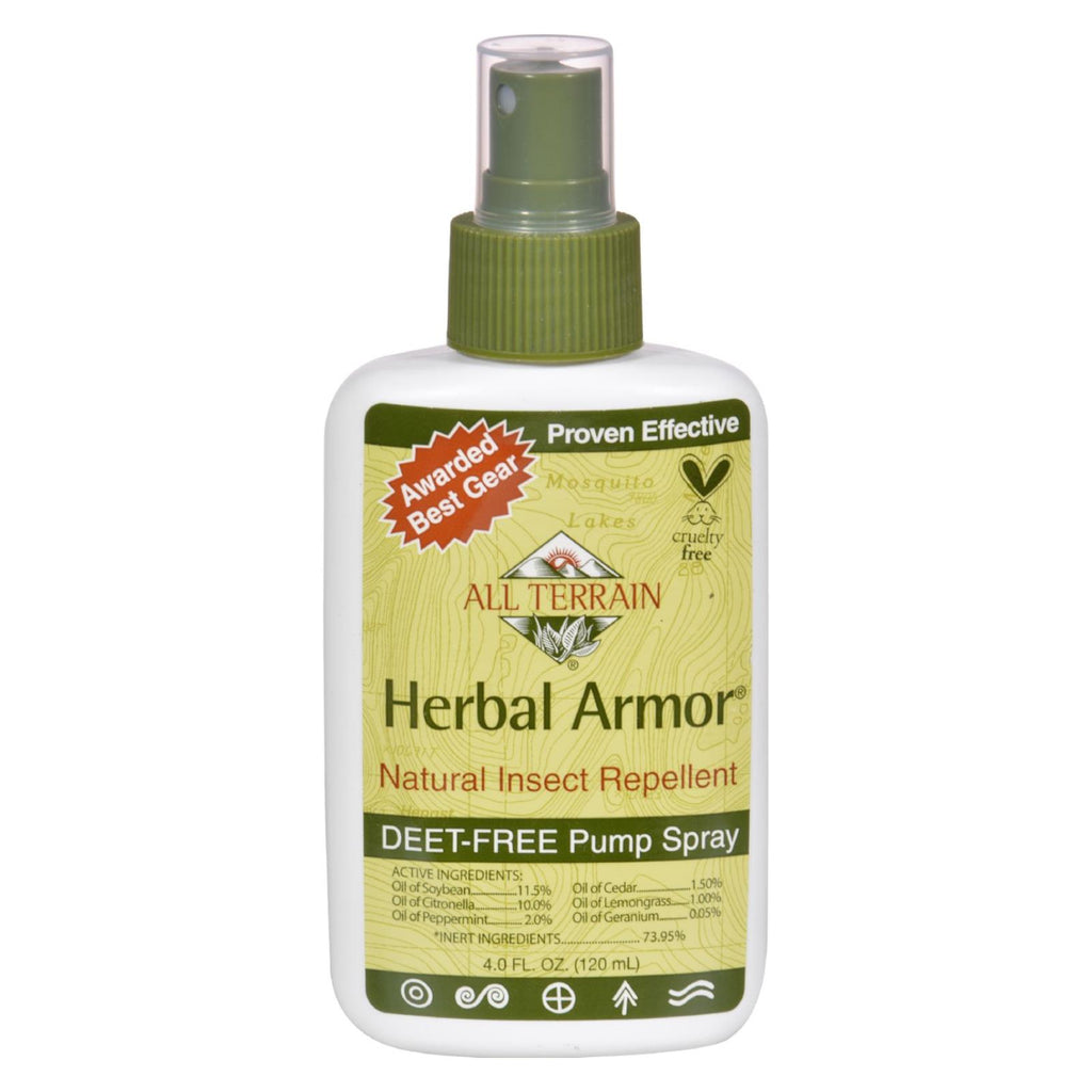 All Terrain - Herbal Armor Natural Insect Repellent - 4 Fl Oz - Lakehouse Foods