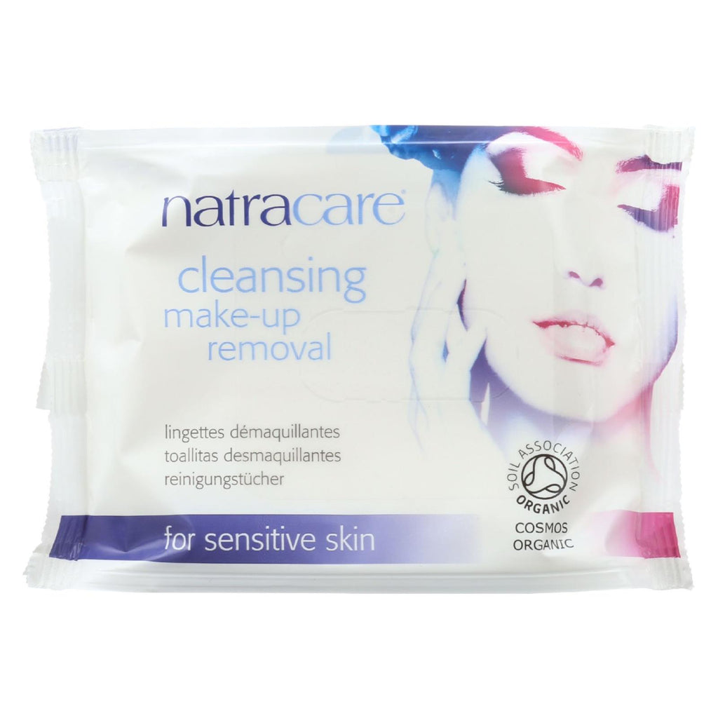 Natracare Make-up Removal Wipes - Cleansing - 20 Count - Lakehouse Foods
