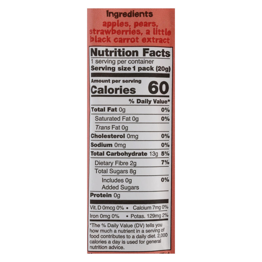 Bear Real Fruit Yoyos - Strawberry - Case Of 6 - 3.5 Oz. - Lakehouse Foods