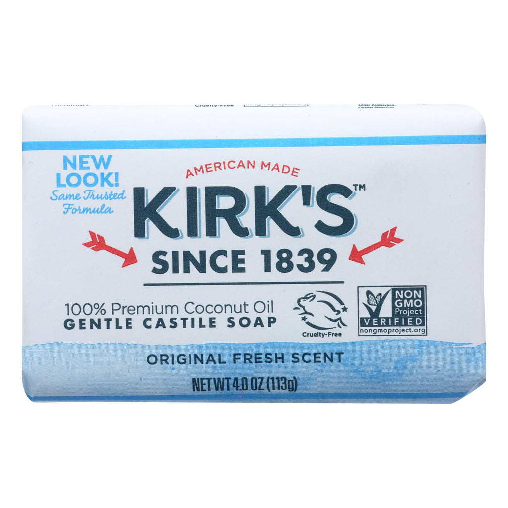 Kirk's Natural Original Castile Soap - 4 Oz - Lakehouse Foods