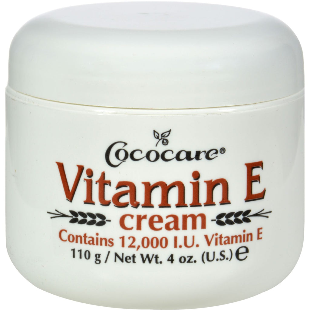 Cococare Vitamin E Cream - 12000 Iu - 4 Oz - Lakehouse Foods