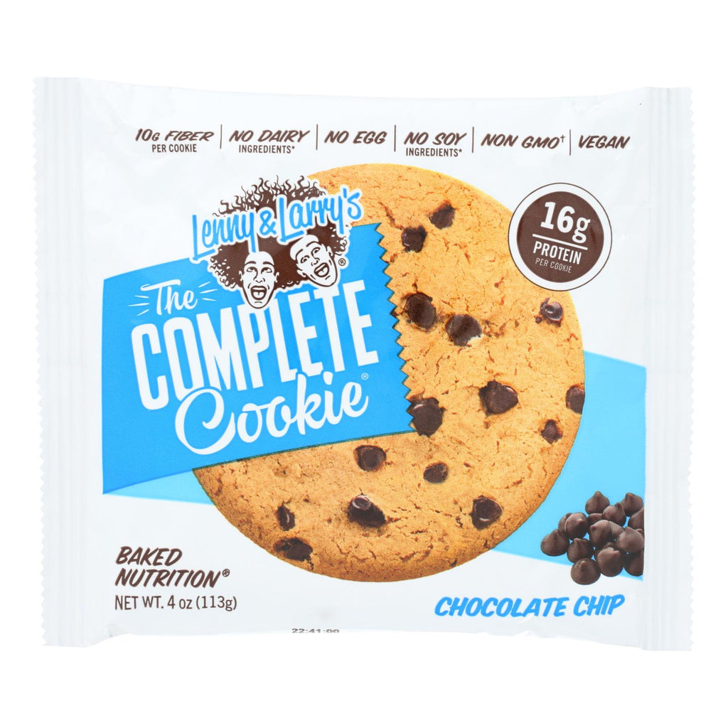 Lenny And Larry's The Complete Cookie - Chocolate Chip - 4 Oz - Case Of 12 - Lakehouse Foods