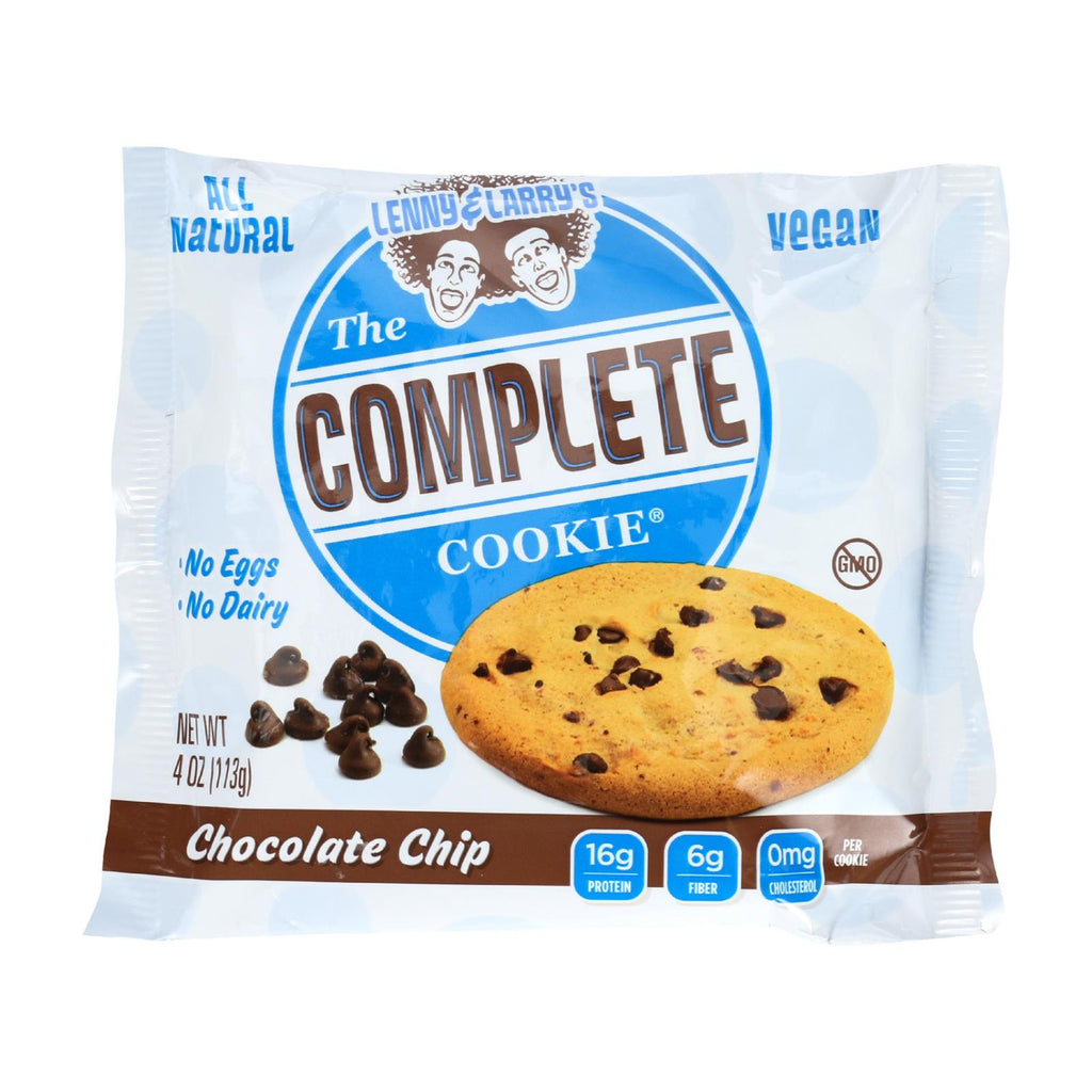 Lenny And Larry's The Complete Cookie - Chocolate Chip - 4 Oz - Case Of 12 - Lakehouse Foods