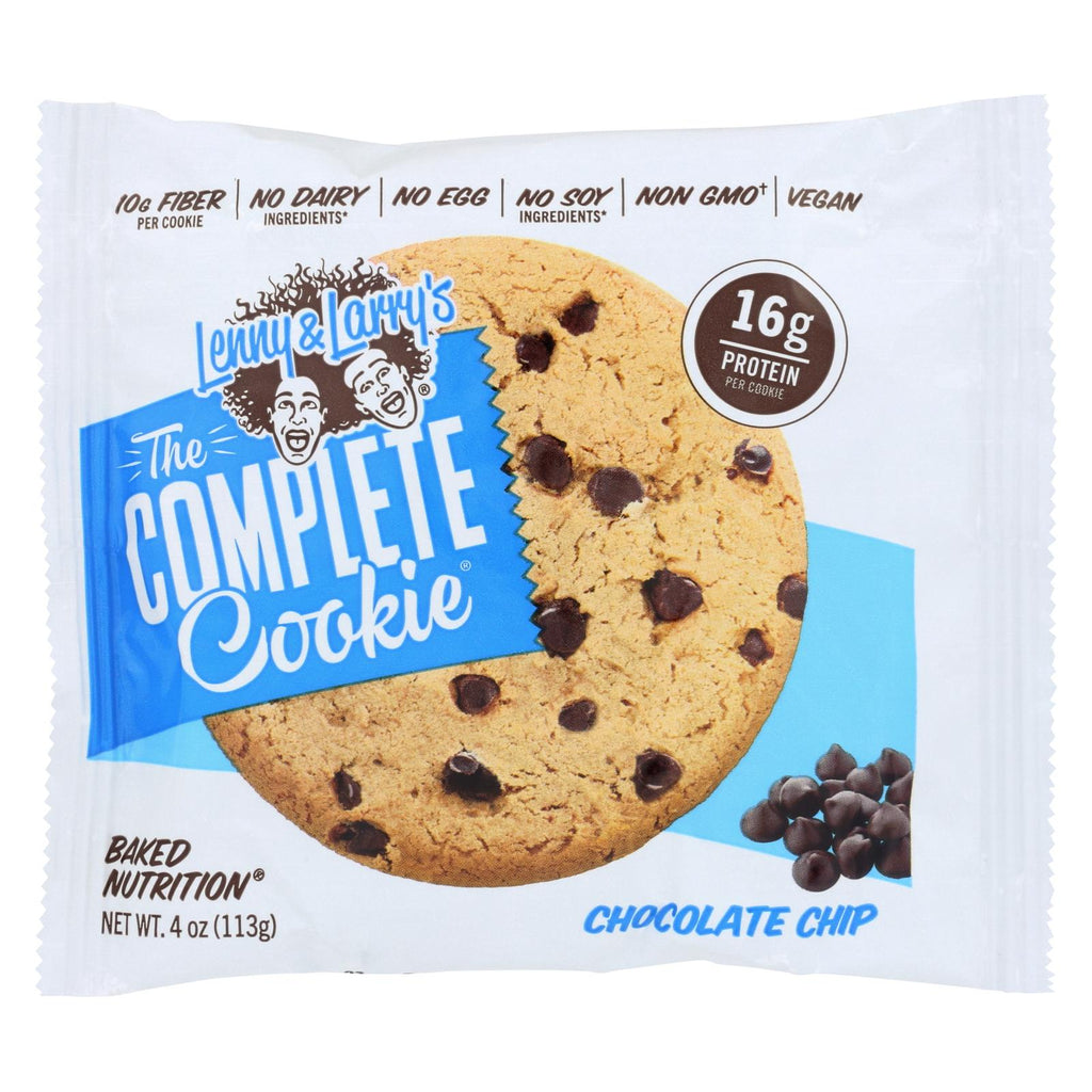 Lenny And Larry's The Complete Cookie - Chocolate Chip - 4 Oz - Case Of 12 - Lakehouse Foods