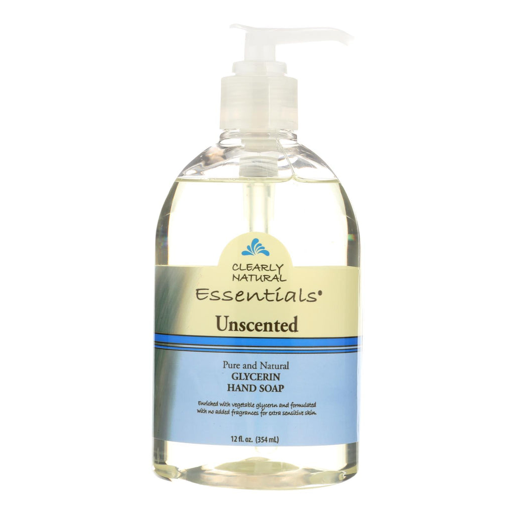 Clearly Natural Pure And Natural Glycerine Hand Soap Unscented - 12 Fl Oz - Lakehouse Foods