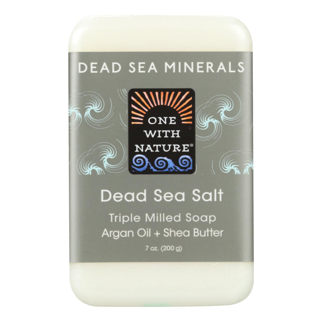 One With Nature Dead Sea Mineral Dead Sea Salt Soap - 7 Oz - Lakehouse Foods