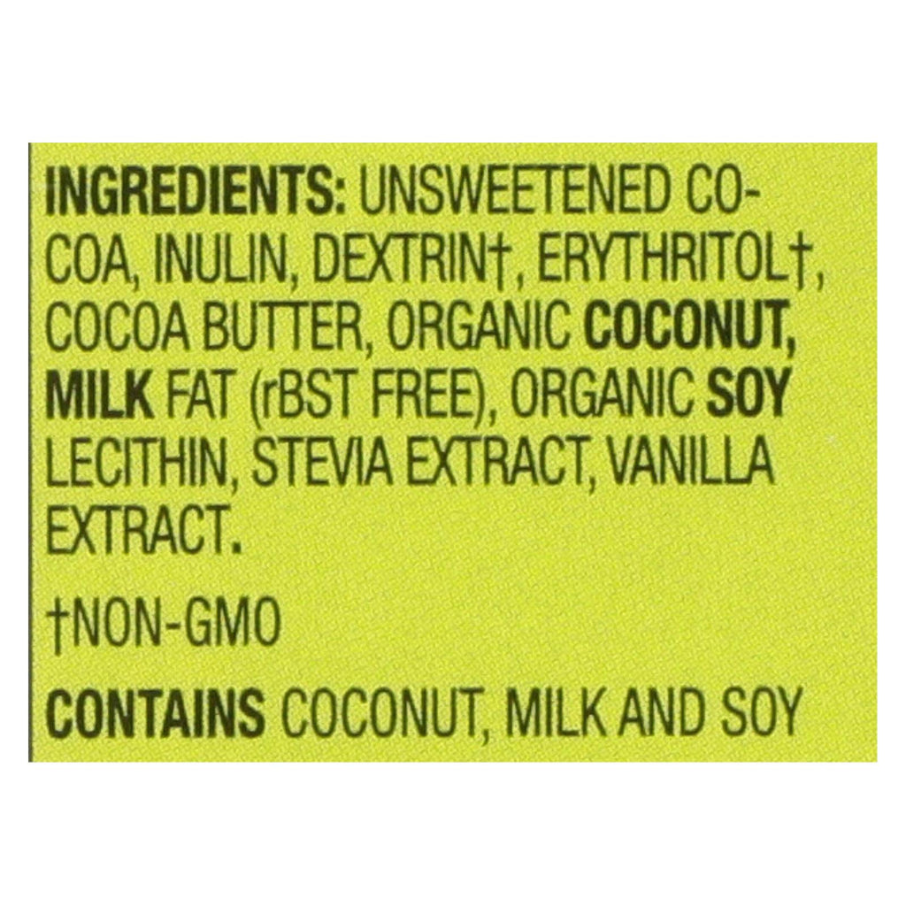 Lily's Sweets Chocolate Bar - Dark Chocolate - 55 Percent Cocoa - Coconut - 3 Oz Bars - Case Of 12 - Lakehouse Foods