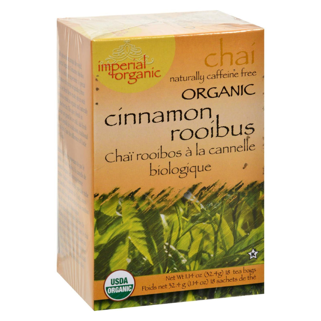 Uncle Lee's Imperial Organic Cinnamon Rooibus Chai Tea - 18 Tea Bags - Lakehouse Foods