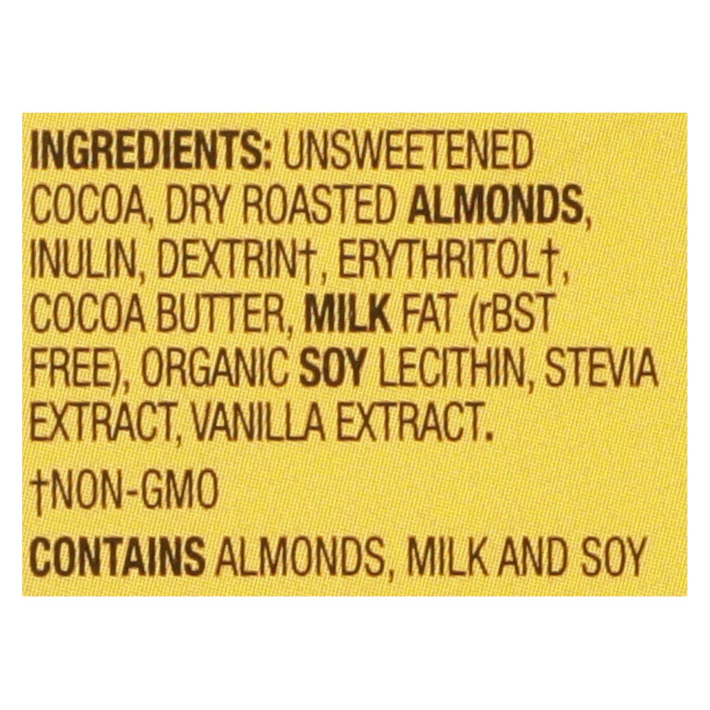 Lily's Sweets Chocolate Bar - Dark Chocolate - 55 Percent Cocoa - Almond - 3 Oz Bars - Case Of 12 - Lakehouse Foods
