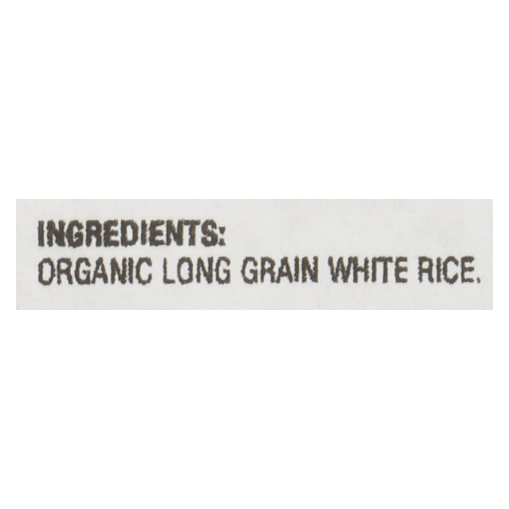 Lundberg Family Farms Organic White Long Grain Rice - Case Of 25 Lbs - Lakehouse Foods