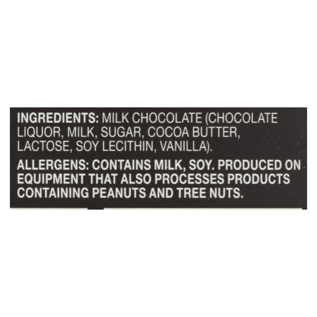 Endangered Species Natural Chocolate Bars - Milk Chocolate - 48 Percent Cocoa - 3 Oz Bars - Case Of 12 - Lakehouse Foods
