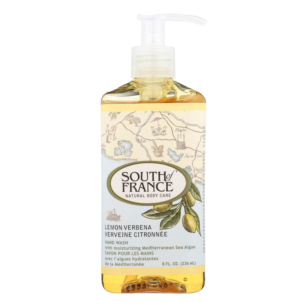 South Of France Hand Wash - Lemon Verbena - 8 Oz - 1 Each - Lakehouse Foods