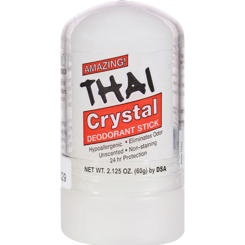 Thai Deodorant Stone Thai Natural Crystal Deodorant Push-up Stick - 2.125 Oz - Lakehouse Foods