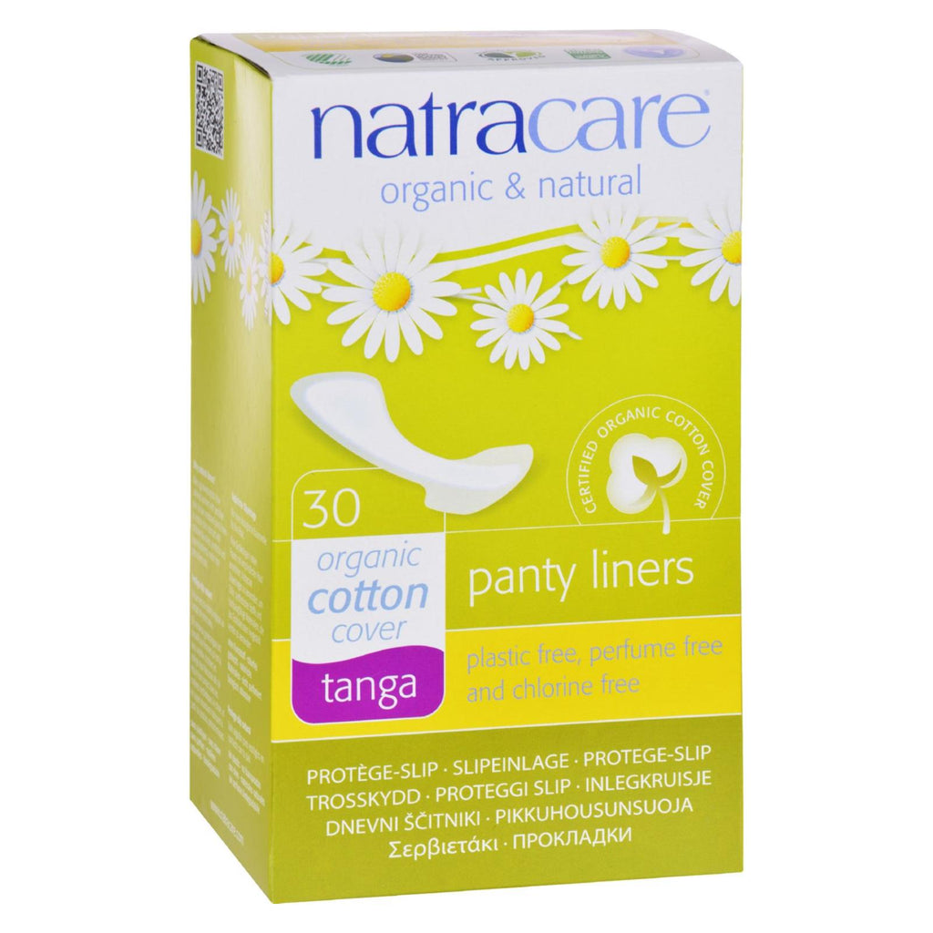 Natracare Natural Tanga Style Panty Liners - 30 Pack - Lakehouse Foods