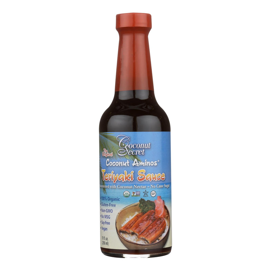 Coconut Secret - Organic Teriyaki Sauce - Case Of 12 - 10 Fl Oz. - Lakehouse Foods