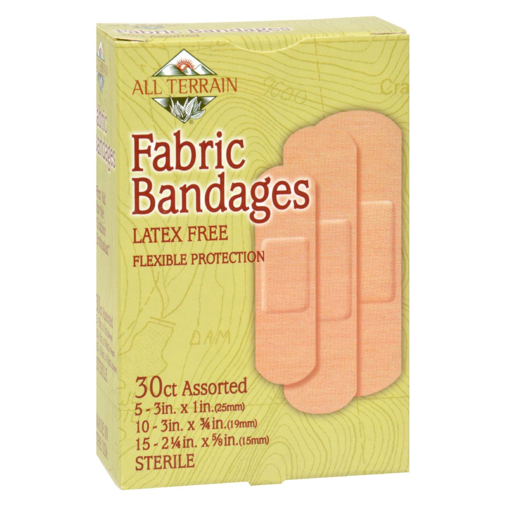 All Terrain - Bandages - Fabric Assorted - 30 Ct - Lakehouse Foods