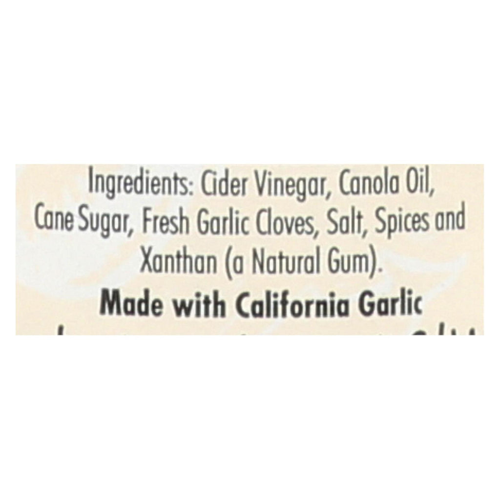 Garlic Expressions Salad Dressing - Vinaigrete - Case Of 12 - 12.5 Oz - Lakehouse Foods