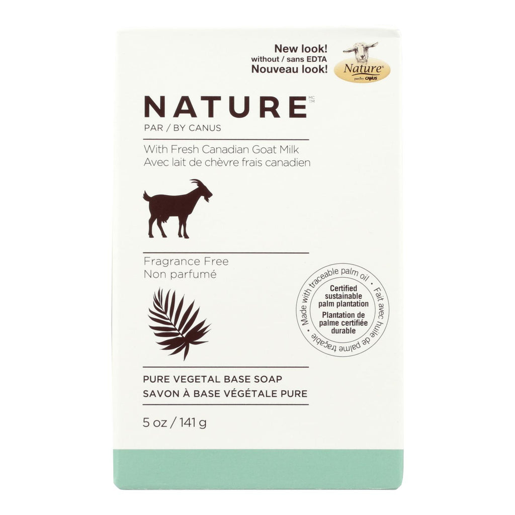 Canus Goats Milk Bar Soap - Fragrance Free - 5 Oz - Lakehouse Foods