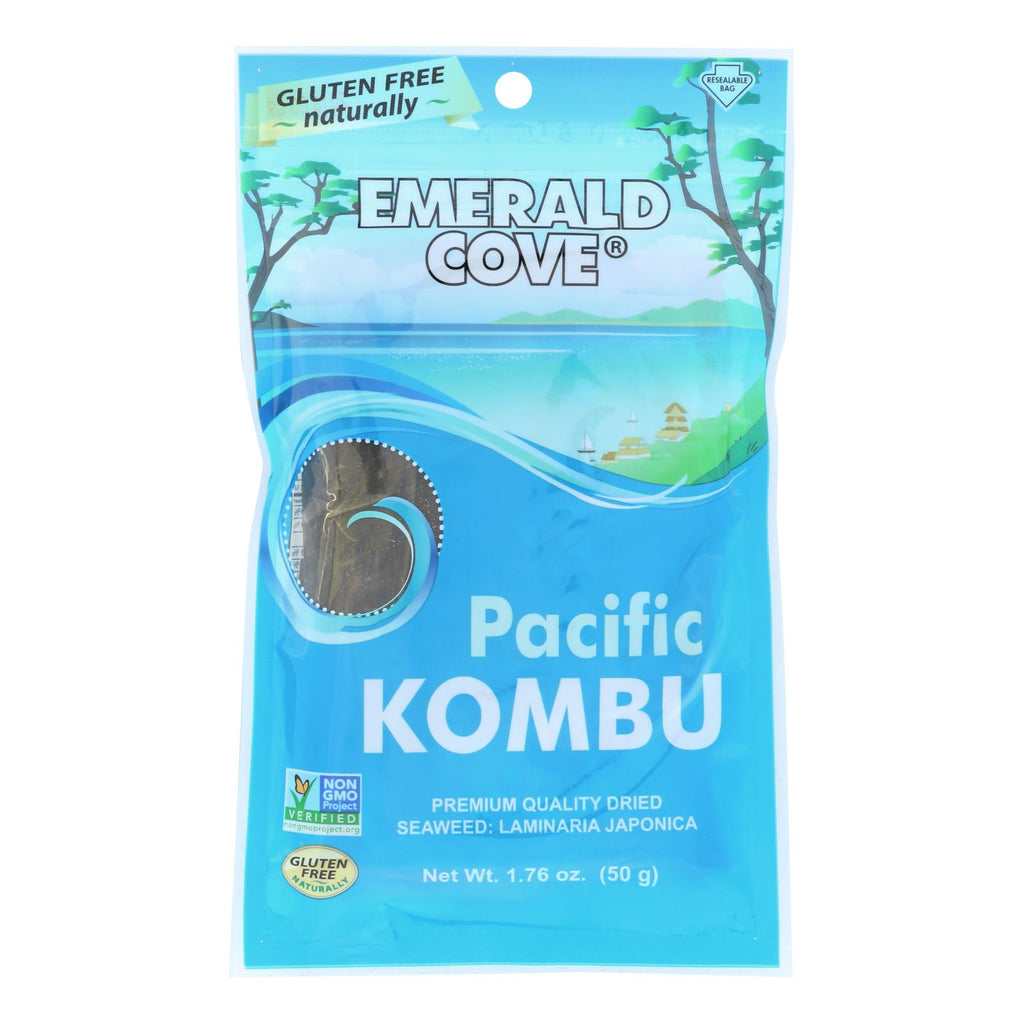 Emerald Cove Sea Vegetables - Pacific Kombu - Silver Grade - 1.76 Oz - Case Of 6 - Lakehouse Foods