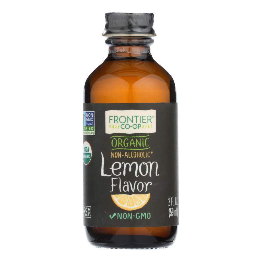 Frontier Herb Lemon Flavor - Organic - 2 Oz - Lakehouse Foods