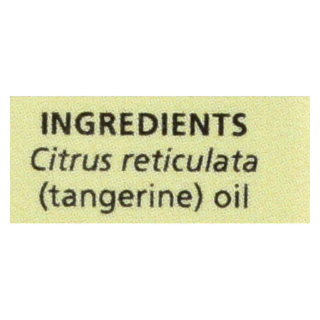 Aura Cacia - Pure Essential Oil Tangerine - 0.5 Fl Oz - Lakehouse Foods