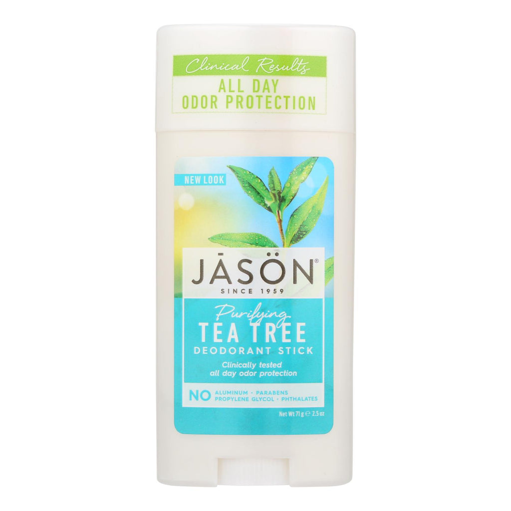 Jason Deodorant Stick Tea Tree - 2.5 Oz - Lakehouse Foods