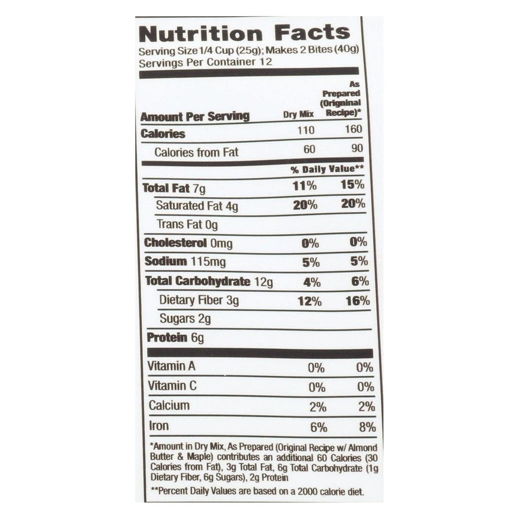 Creation Nation Oat Yes! Chocolate Chip Vegan Energy Bite Mix  - Case Of 6 - 10.4 Oz - Lakehouse Foods