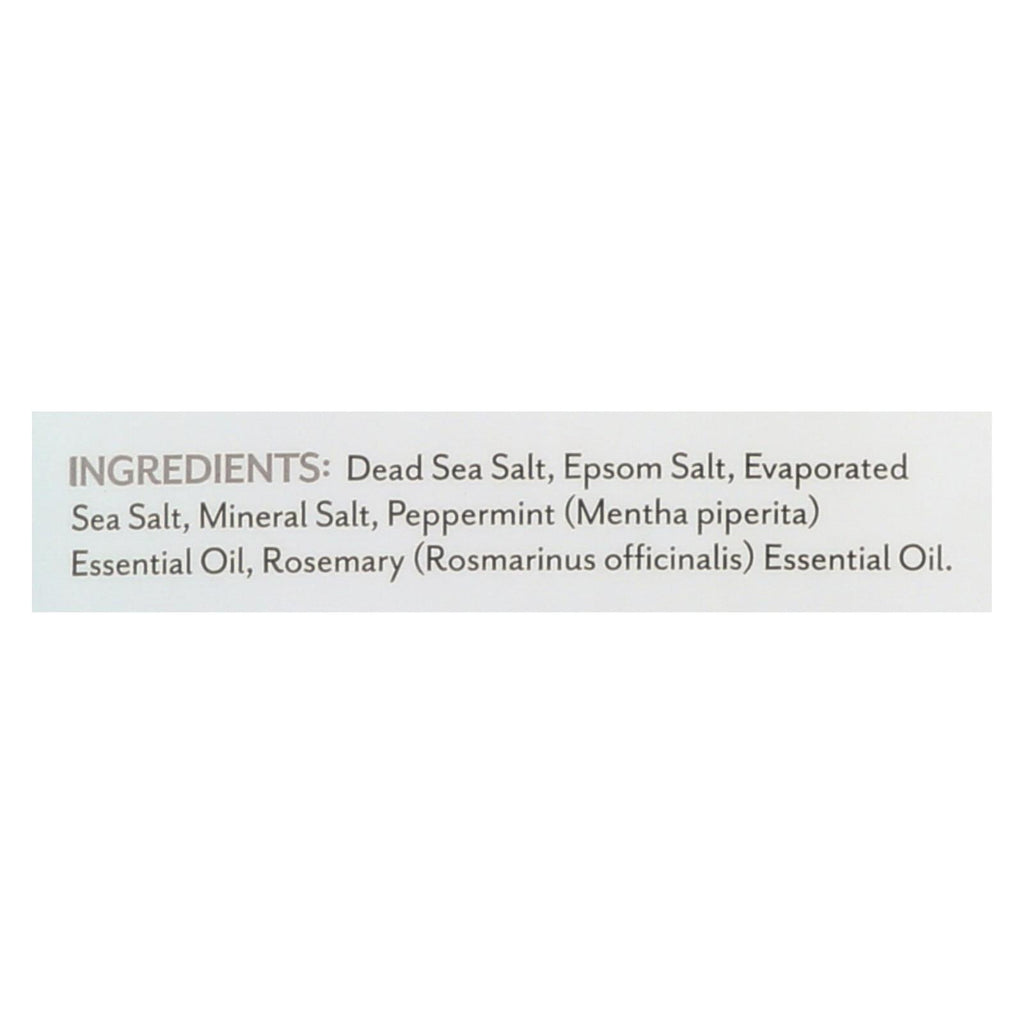 Soothing Touch Bath Salts - Peppermint Rosemary - 32 Oz - Lakehouse Foods