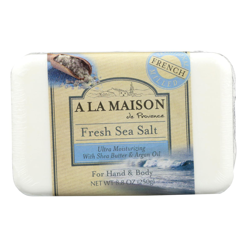 A La Maison - Bar Soap - Fresh Sea Salt - 8.8 Oz - Lakehouse Foods