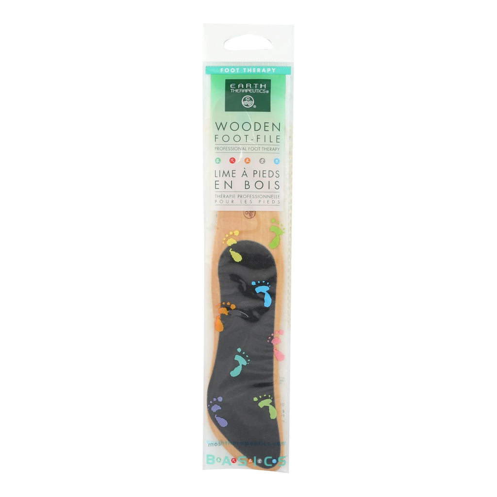 Earth Therapeutics Wooden Foot File - 1 File - Lakehouse Foods